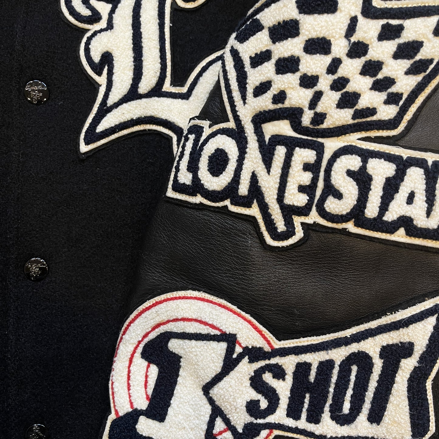 Style Eyes 'Lonestar Choppers MC' Varsity Jacket - M / L