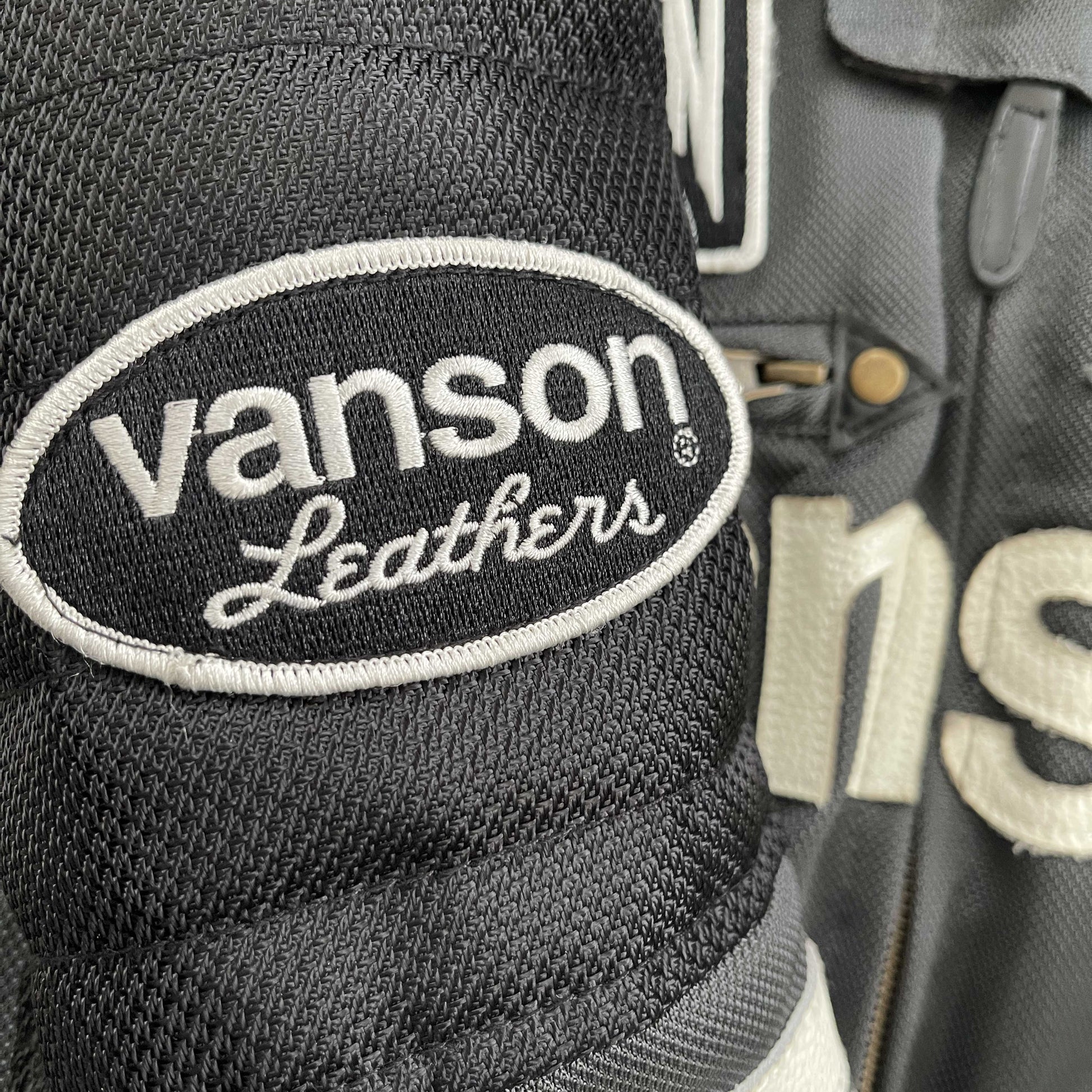 Vanson Leathers Motorcycle Mesh Racer Jacket