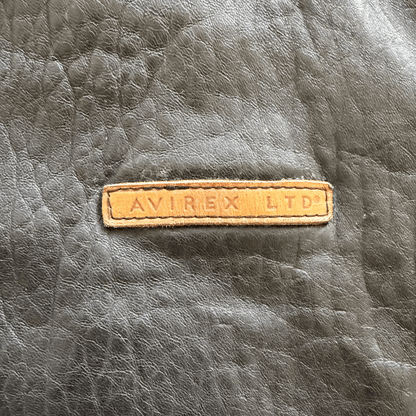 Avirex 'Honolulu Lu-Lu' 90's A2 Leather Flight Jacket - XS