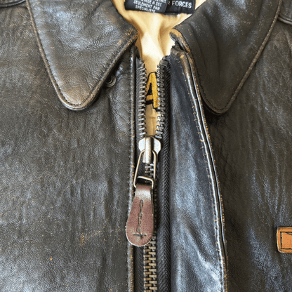 Avirex 'Visibility Perfect' 1988 A2 Leather Flight Jacket - S /M