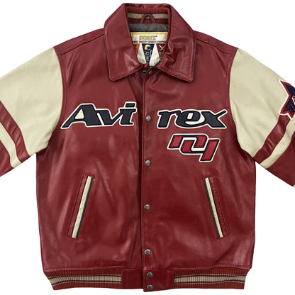 Avirex Leather Varsity Jacket