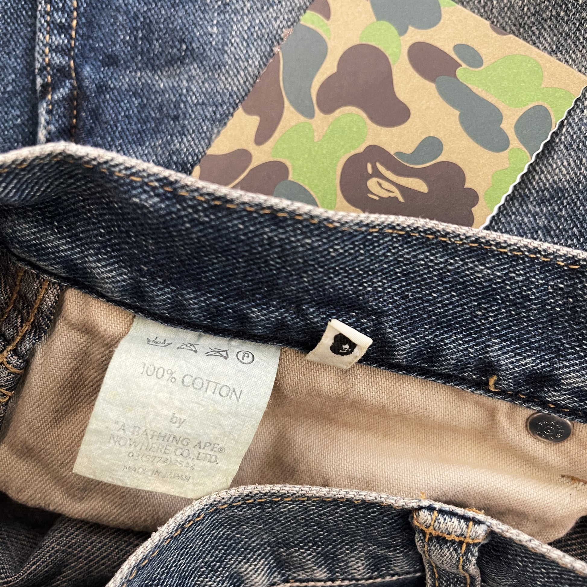 Bape Denim Shorts