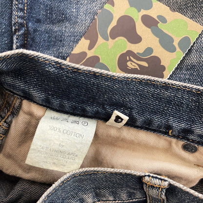Bape Denim Shorts