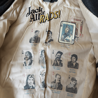 Avirex 'Visibility Perfect' 1988 A2 Leather Flight Jacket - S /M