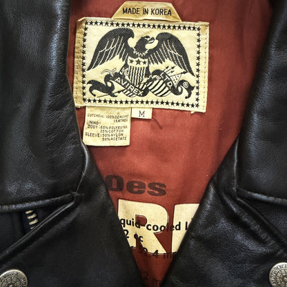 Avirex 'Daytona to LA' Leather Biker Jacket - M