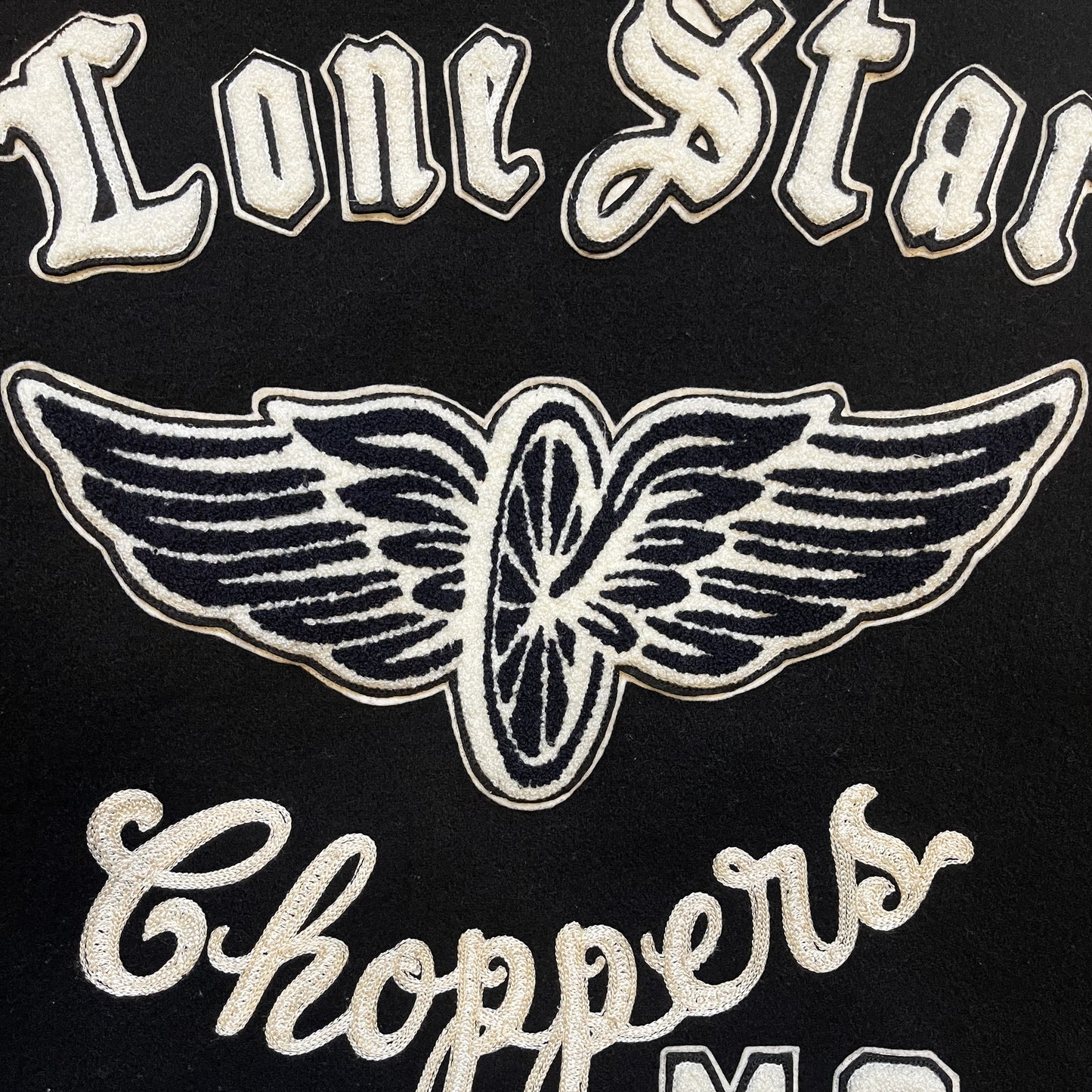Style Eyes 'Lonestar Choppers MC' Varsity Jacket - M / L