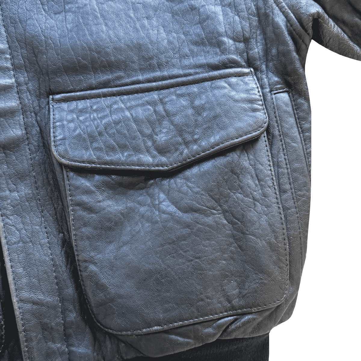 Avirex 'Honolulu Lu-Lu' 90's A2 Leather Flight Jacket - XS