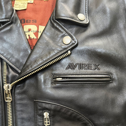 Avirex 'Daytona to LA' Leather Biker Jacket - M