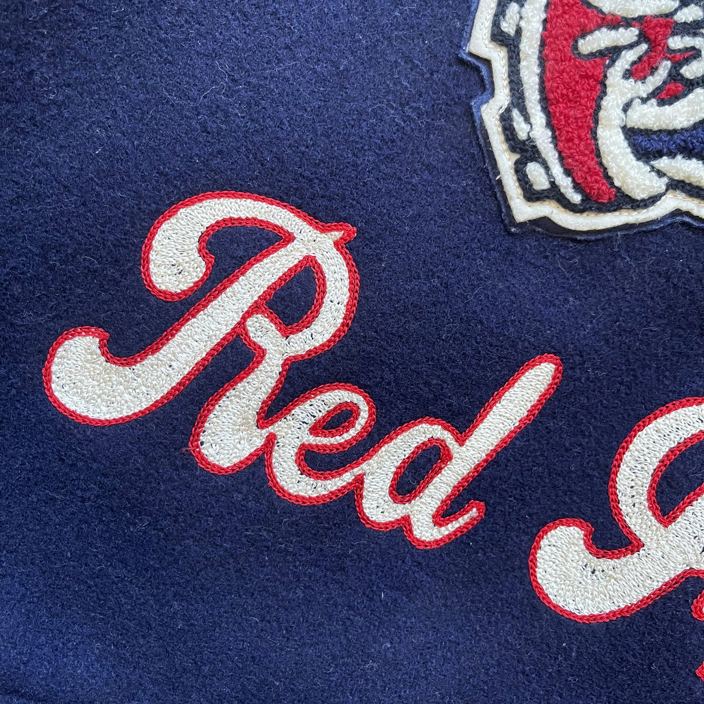 Style Eyes 'Minnesota Red Indians' Varsity Jacket - L