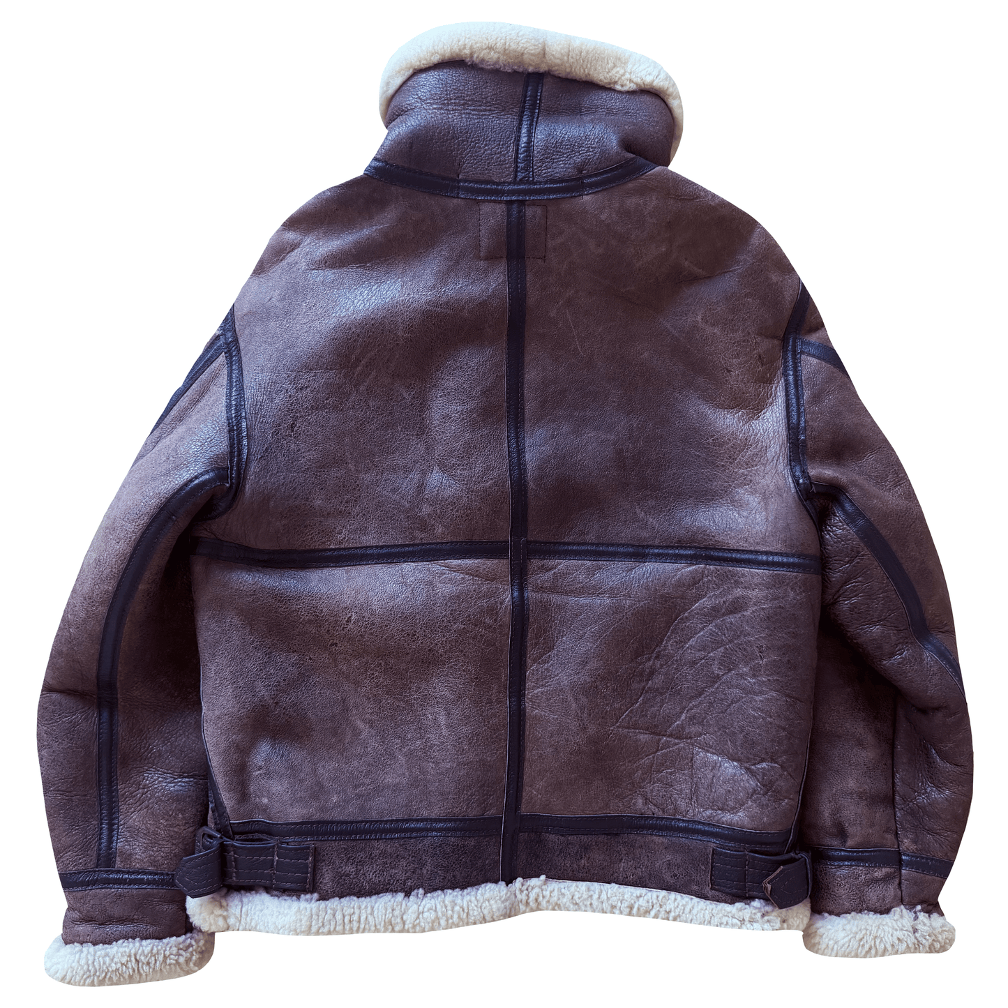 Avirex B-3 Sheepskin Aviator Flight Jacket - M