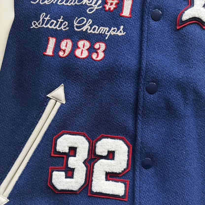 Whitesville 'Red Falcons' Varsity Jacket - M