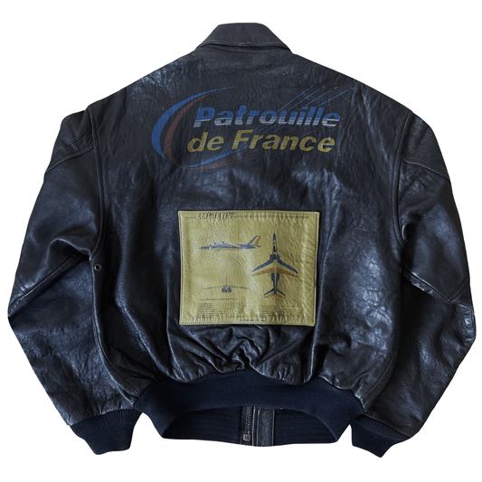 Avirex 1988 'Patrouille de France' A2 Leather Flight Jacket - S / M