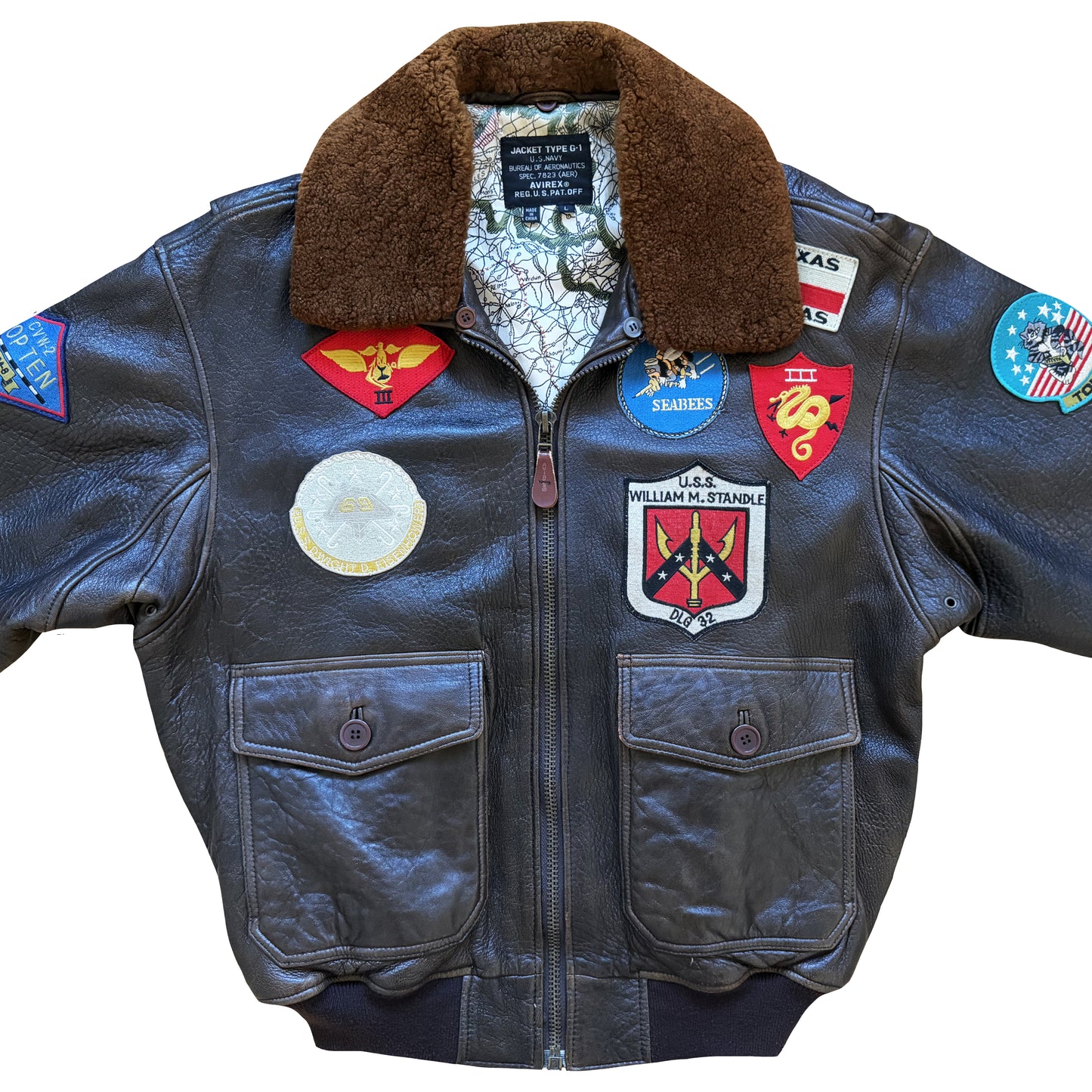 Avirex Top Gun G-1 Flight Jacket - L