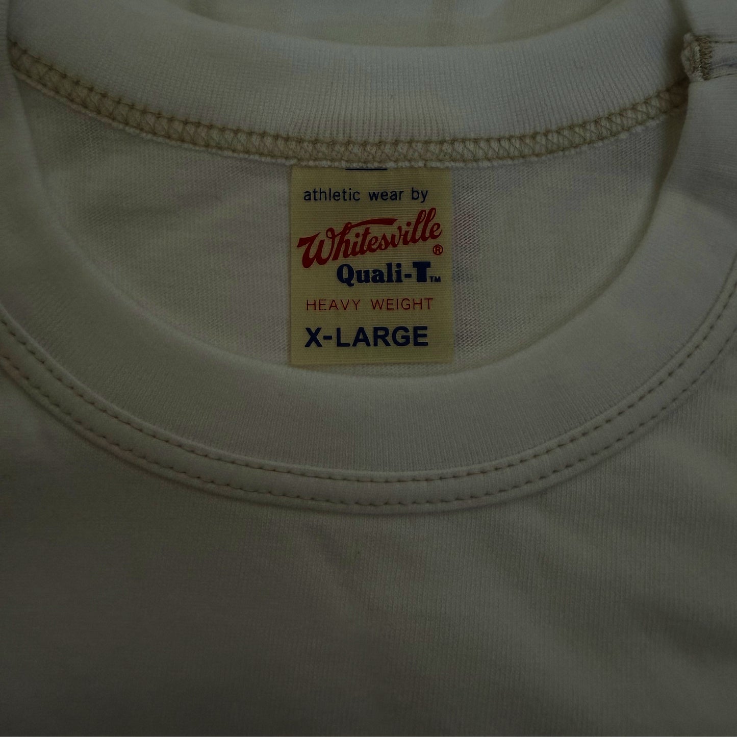 Whitesville Quali-T 2 Pack T-Shirt White Heavyweight - XL