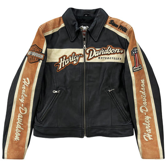 Harley Davidson Leather Biker Jacket