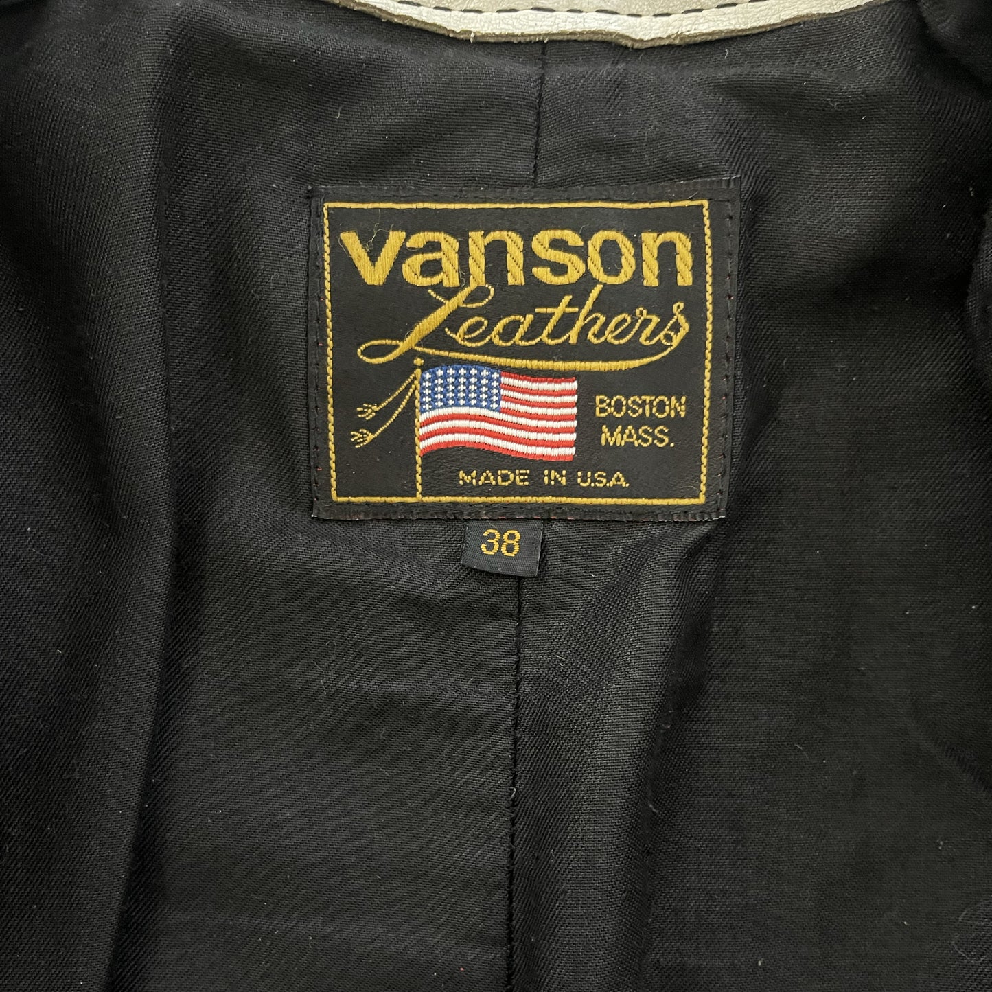 Vanson Leathers One Star Motorcycle Racer Jacket