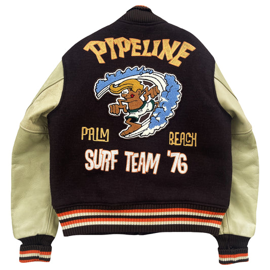 Whitesville 'Surfs Up' Varsity Jacket - M
