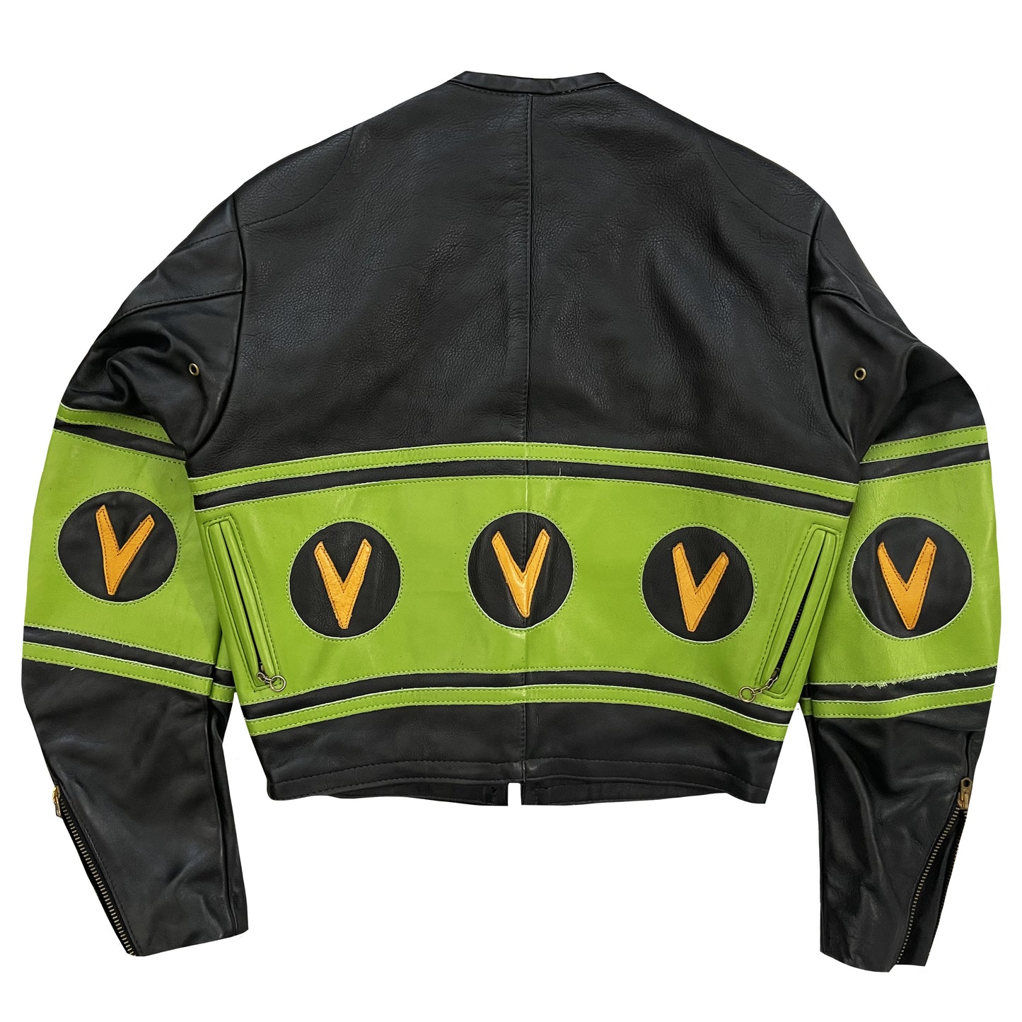 Vanson Leathers Motorcycle Racer Jacket - S