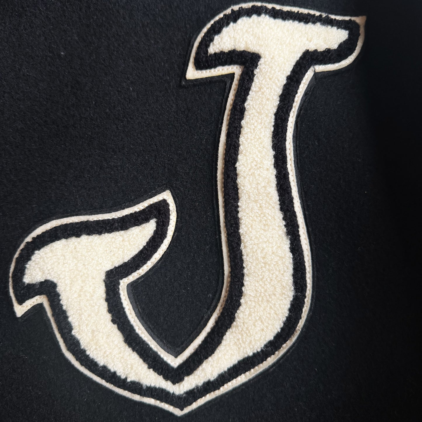 Whitesville 'Hot Rod Kustoms' Varsity Jacket - L