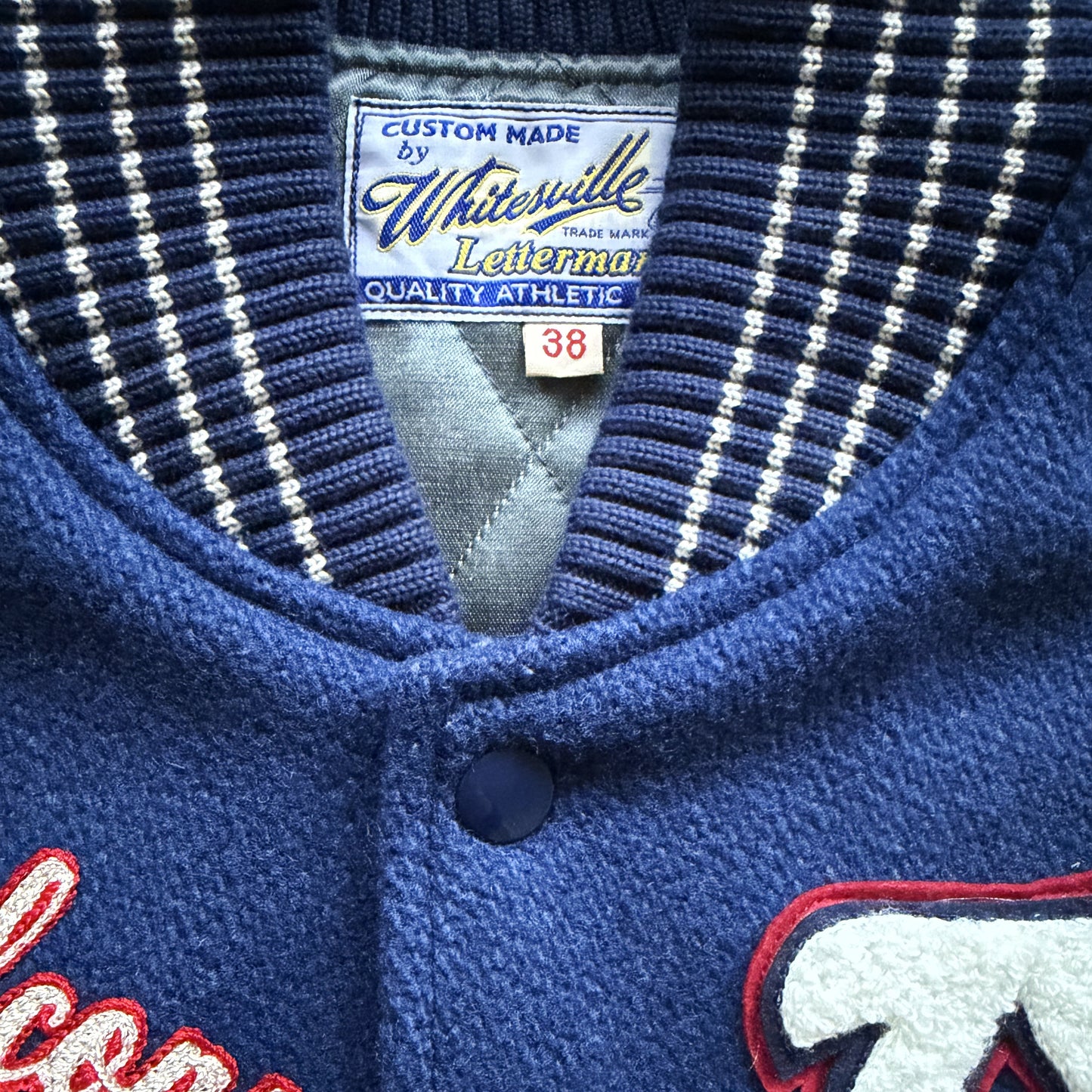 Whitesville 'Red Falcons' Varsity Jacket - M