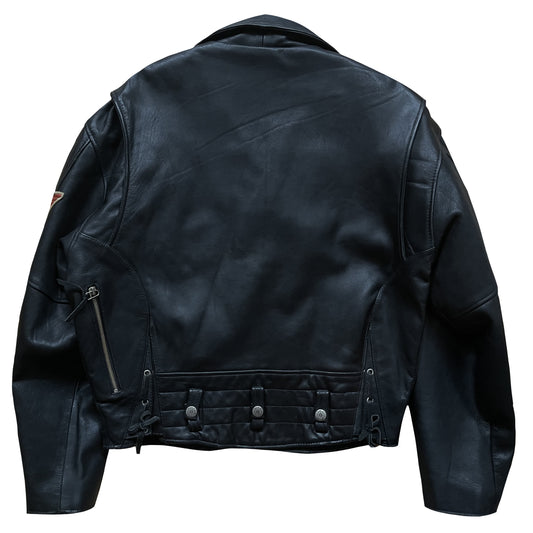 Avirex Leather Biker Jacket - L