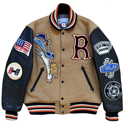 Whitesville 'Road Runner' Varsity Jacket - XL