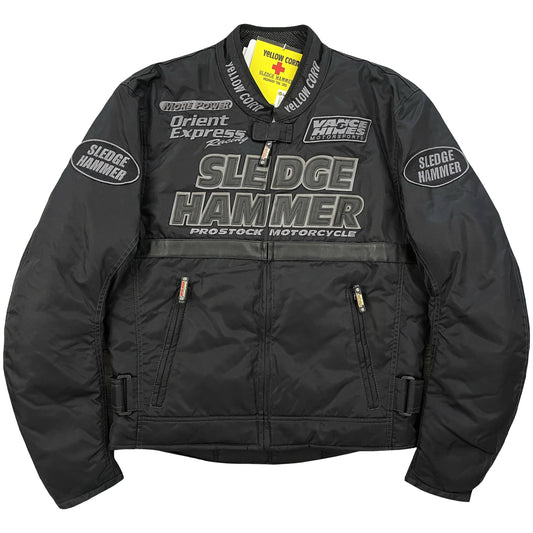 Yellow Corn Motorcycle Racer Jacket