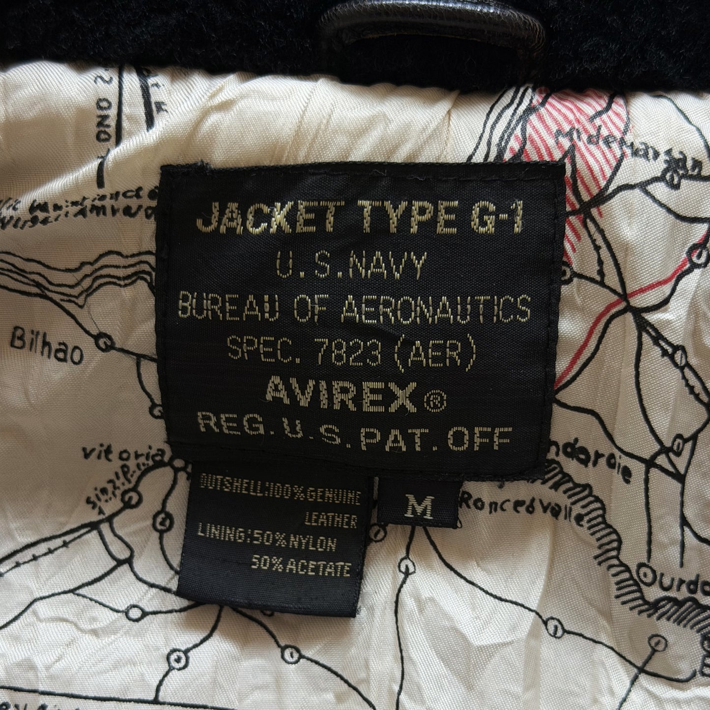 Avirex Top Gun G-1 Flight Jacket - M