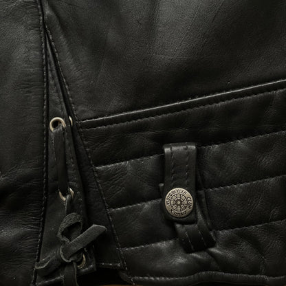 Avirex Leather Biker Jacket - L