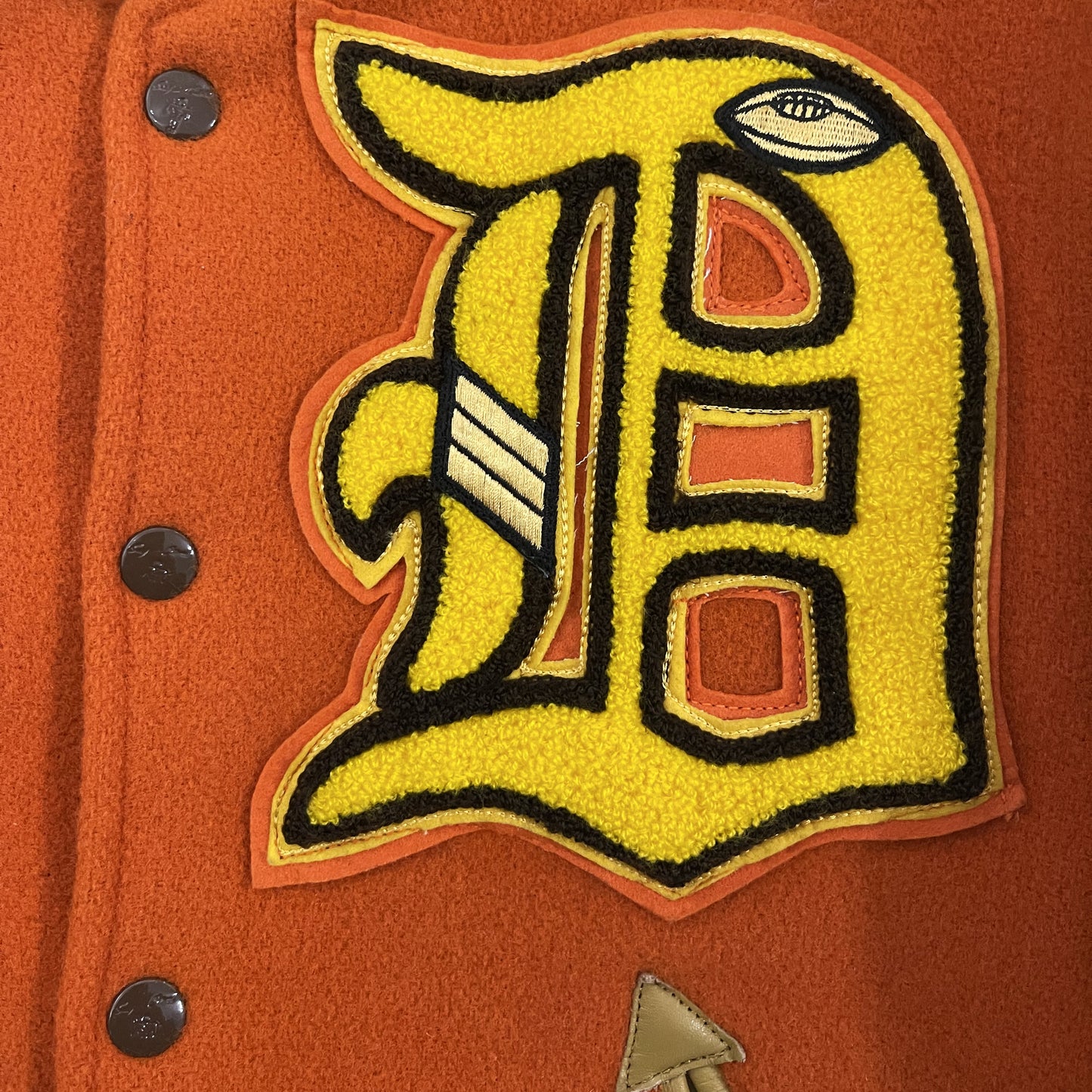 Style Eyes 'Denville Football' Varsity Jacket - M