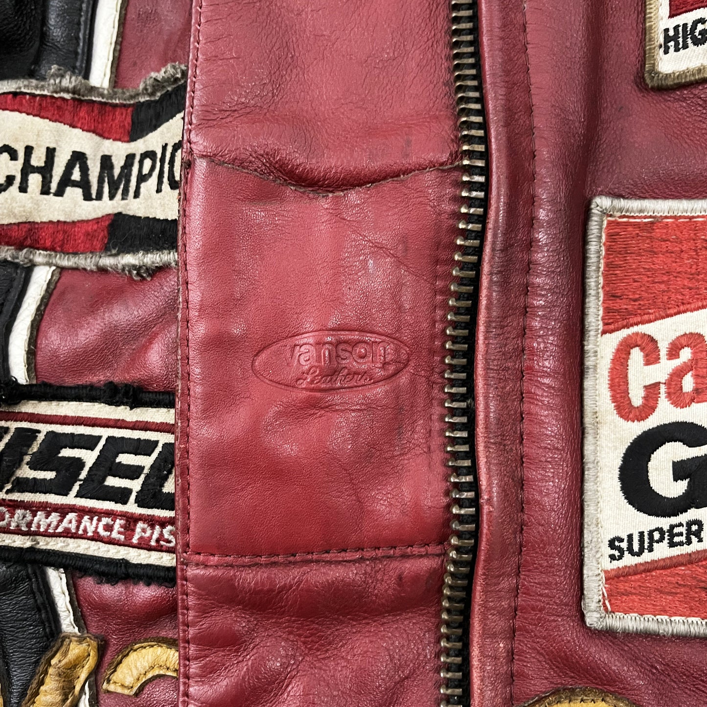 Vanson Leathers One Star Motorcycle Racer Jacket - S