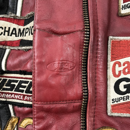 Vanson Leathers One Star Motorcycle Racer Jacket - S