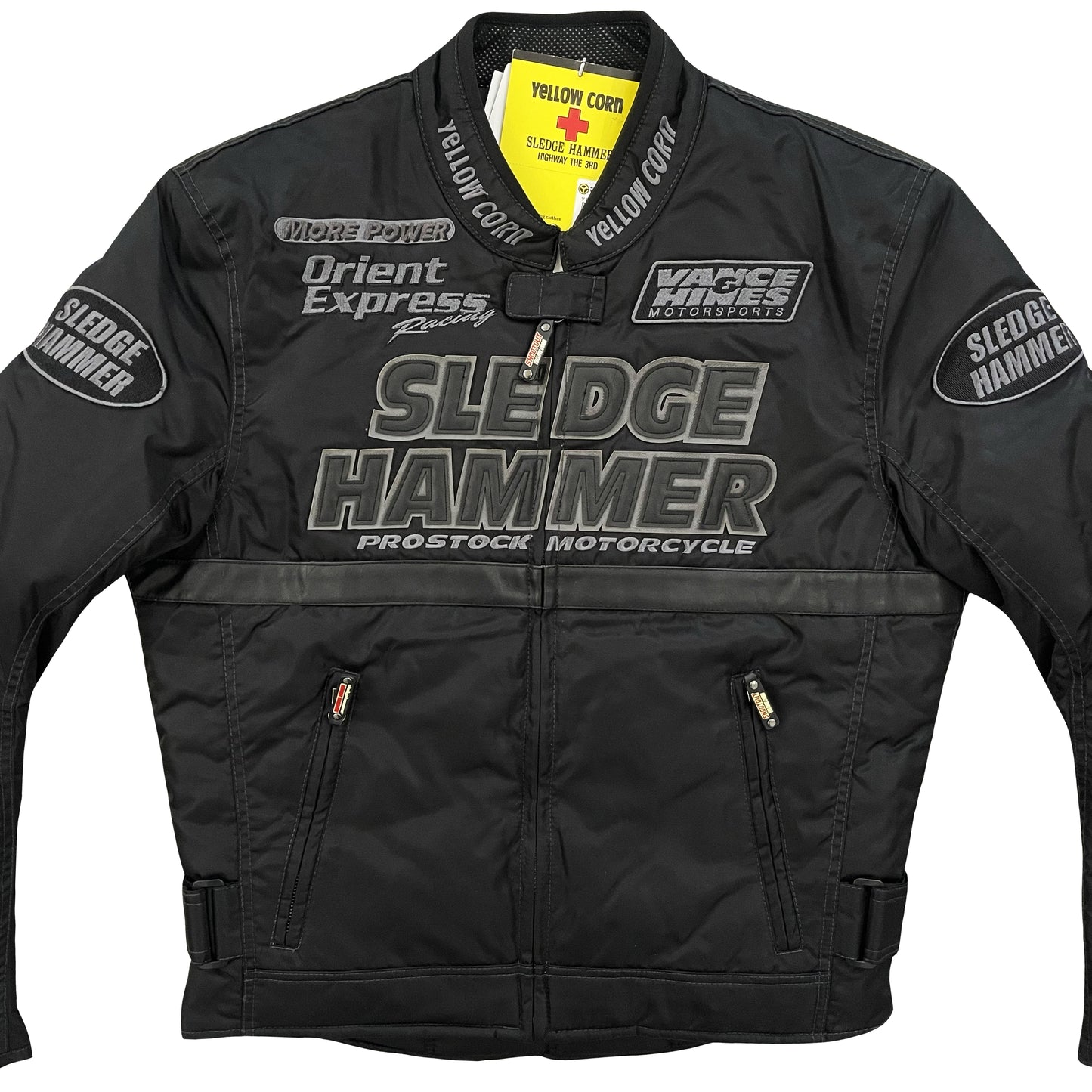 Yellow Corn Motorcycle Racer Jacket