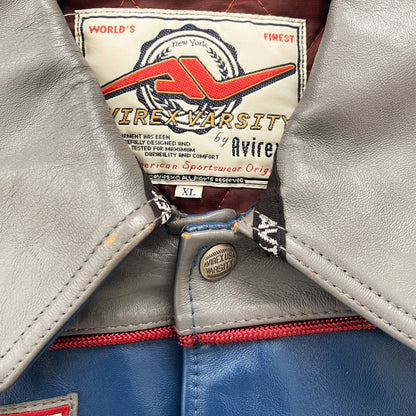 Avirex Leather Varsity Jacket