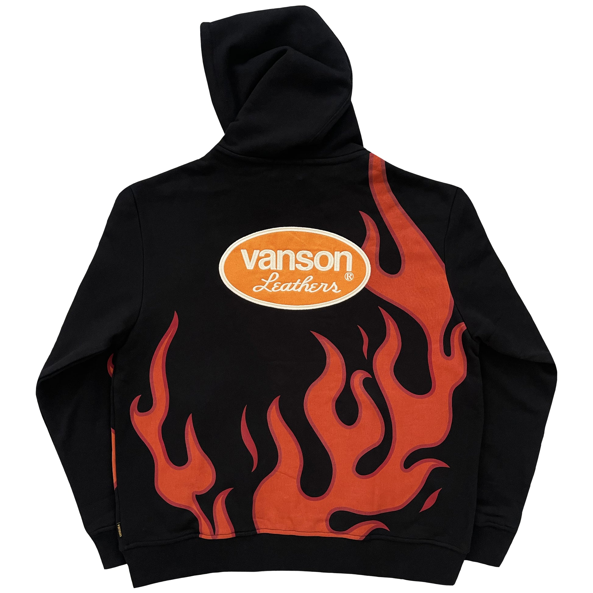 Vanson Leathers Flame Hoodie