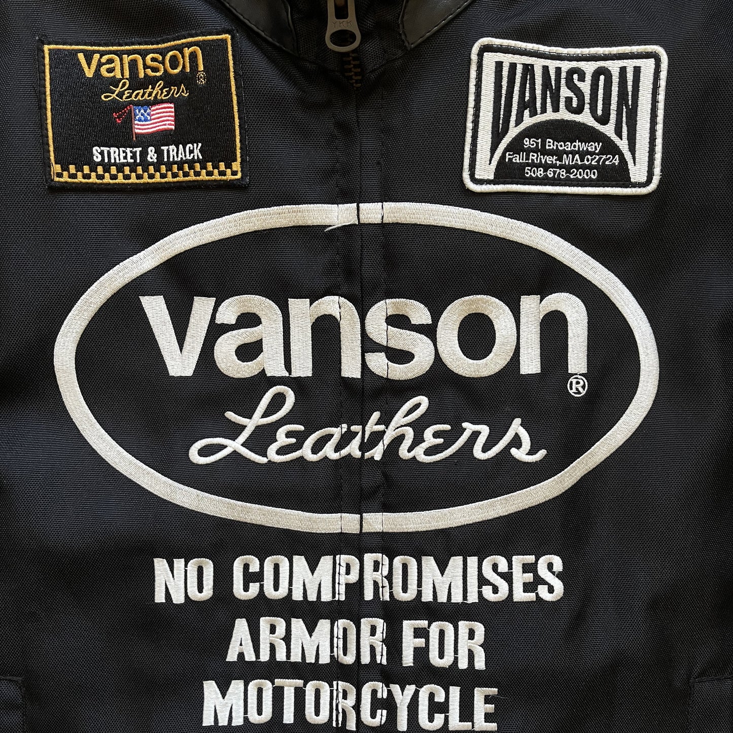 Vanson Leathers 'No Compromises' Racing Jacket - L