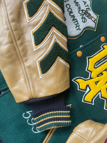 Style Eyes 'Cross Country' Varsity Jacket - M