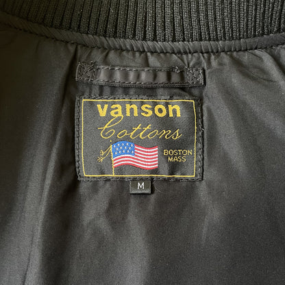 Vanson Leathers Skeleton Bomber Jacket - M