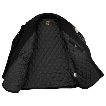 Vanson Leathers Wool Motorcycle Jacket - L