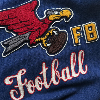 Whitesville 'Red Falcons' Varsity Jacket - M