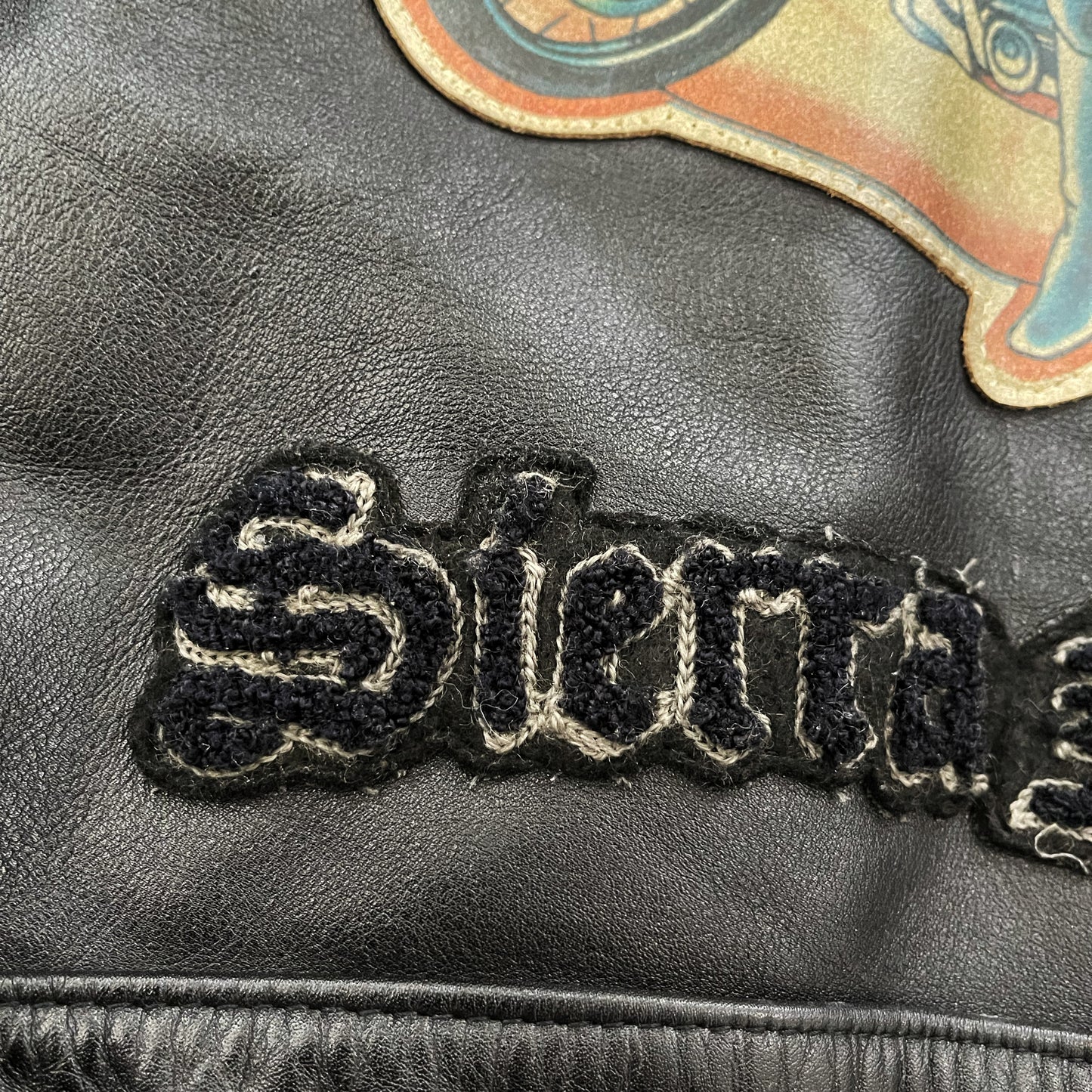 Avirex Leather Biker Jacket