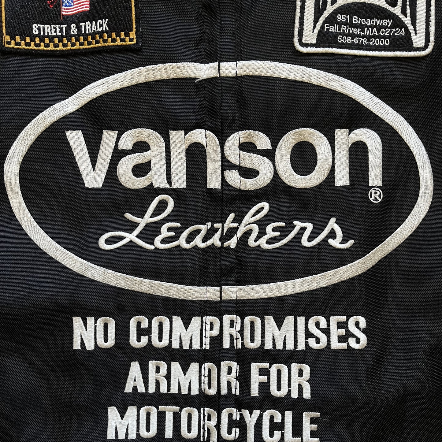 Vanson Leathers 'No Compromises' Racing Jacket - L