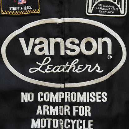 Vanson Leathers 'No Compromises' Racing Jacket - L