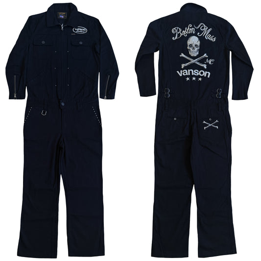 Vanson Leathers 'Boston Mass' Overalls - S