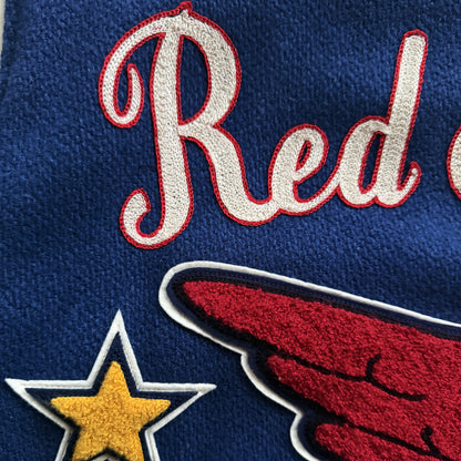 Whitesville 'Red Falcons' Varsity Jacket - M