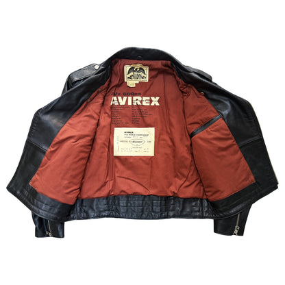 Avirex 'Daytona to LA' Leather Biker Jacket - M