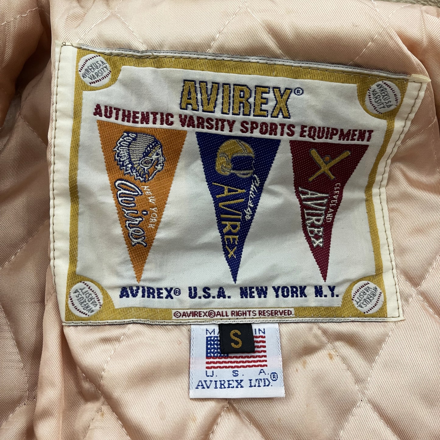 Avirex USA Varsity Jacket - S