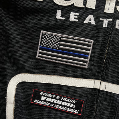 Vanson Leathers Motorcycle Mesh Racing Jacket - L
