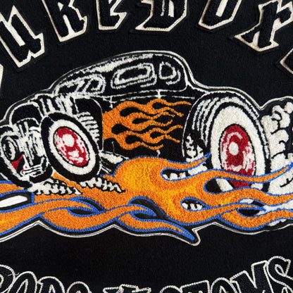 Whitesville 'Hot Rod Kustoms' Varsity Jacket - L