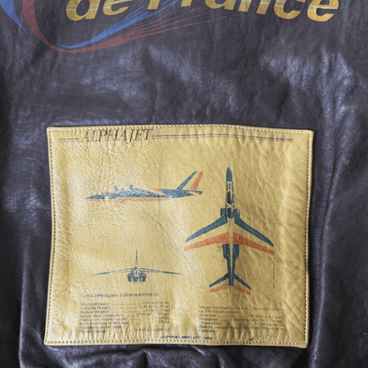 Avirex 1988 'Patrouille de France' A2 Leather Flight Jacket - S / M
